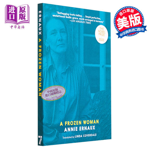 【中商原版】2022年诺贝尔文学奖得主 安妮 埃尔诺 冰冻的女人 A Frozen Woman 英文原版 ANNIE ERNAUX 商品图0