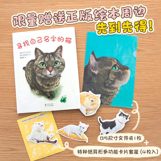 寻找自己名字的猫  日本绘本4冠王 斩获多项绘本大奖  暖心治愈的心灵启示 商品图0