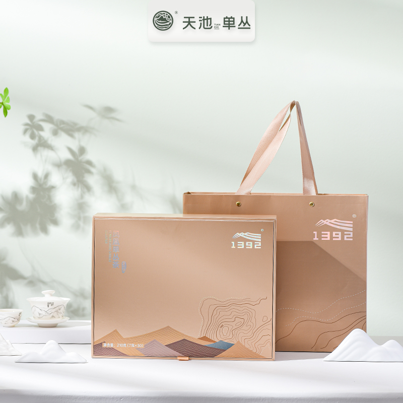 【金秋礼盒】天池茶业 蜜兰香 金秋银月礼盒系列 210g/盒（京东同款）