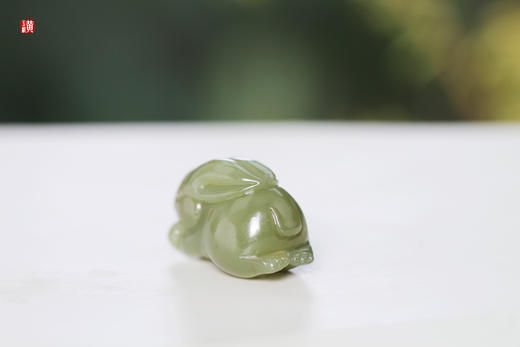 和田玉【大展宏兔】吊坠  配精美挂绳 商品图3