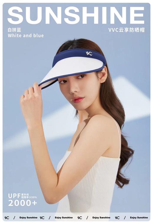 【品牌直发】VVC VTM3S150云享防晒帽 空顶不闷热 防水加长加宽帽檐防晒 商品图2