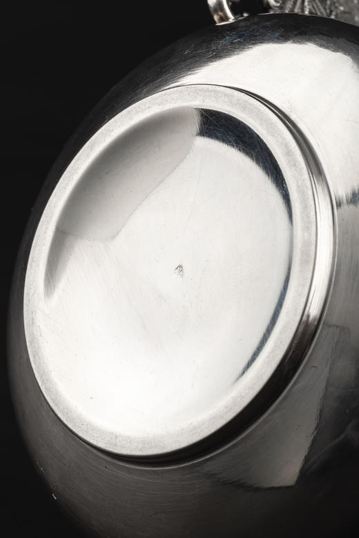 独角鹿西洋古董19世纪末20世纪初法国出品路易十六风格纯银咖啡杯碟茶杯碟套装 商品图5