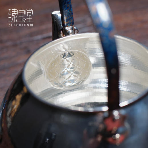 臻宝堂-布袋银壶(规矩锤纹)950ml 样品 商品图1
