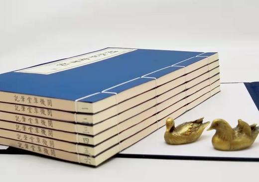 《影印校释平等阁主人批阅微草堂笔记》，白纸线装原函6厚册全，纪晓岚著，平等阁主批，中州古籍出版社2014年一版一印，仅印200套，述古价1390元包邮。 商品图3