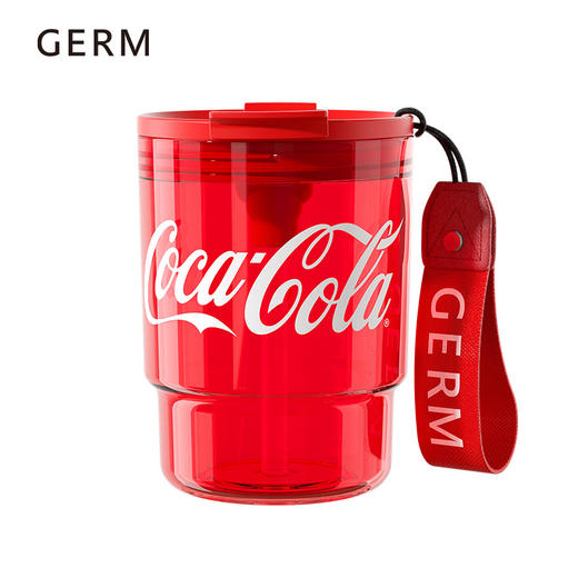 GE-CK23SS-S24 可口可乐联名款竹简水杯（可乐红） 商品图0