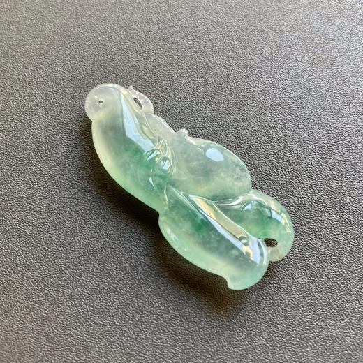 冰种飘阳绿翡翠玉兰花 商品图5