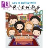 【中商原版】老友记绘本2册精装 Life is Holidays are Better with Friends 英文原版 钱德勒小钱钱 马修派瑞Matthew Perry 精装 商品缩略图2