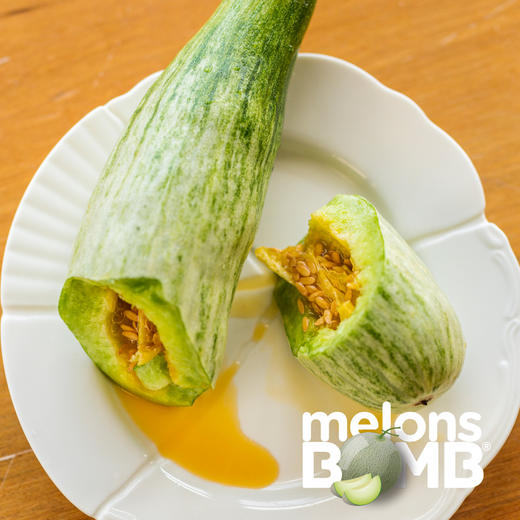 新品种mini小蜜瓜 比羊角蜜甜瓜更好吃！  酥脆清新芳香多汁 顺丰快递 商品图9