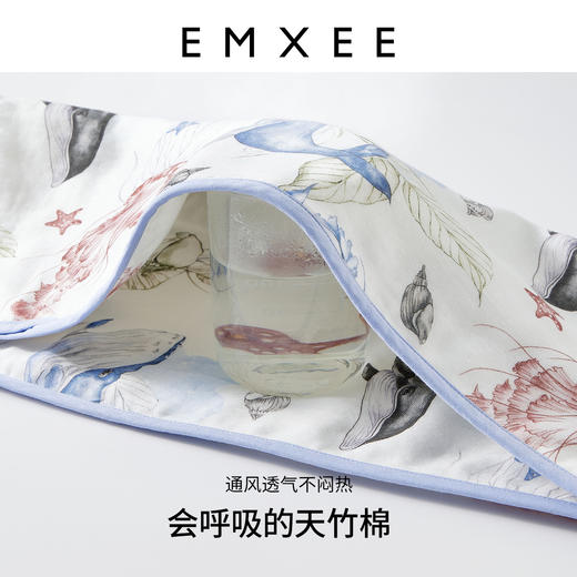 【宝宝安睡】嫚熙婴儿睡袋新生儿防惊跳神器初生儿防踢被宝宝纱布睡袋四季通用 商品图2