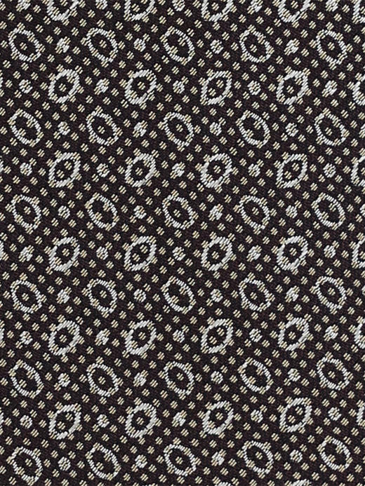 callisto咖啡色全桑蚕丝领带 SSCTE011C 商品图3