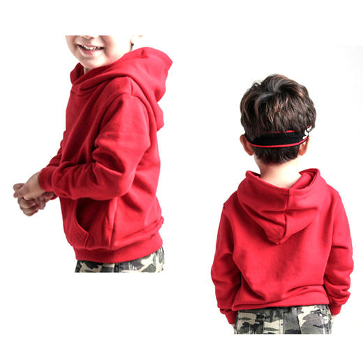 T27春秋装卫衣童装男童上衣1:1实物服装纸样剪裁图纸牛皮纸纸样 商品图4