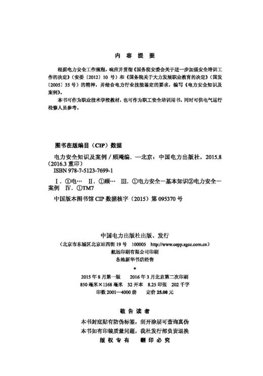 电力安全知识及案例 商品图3