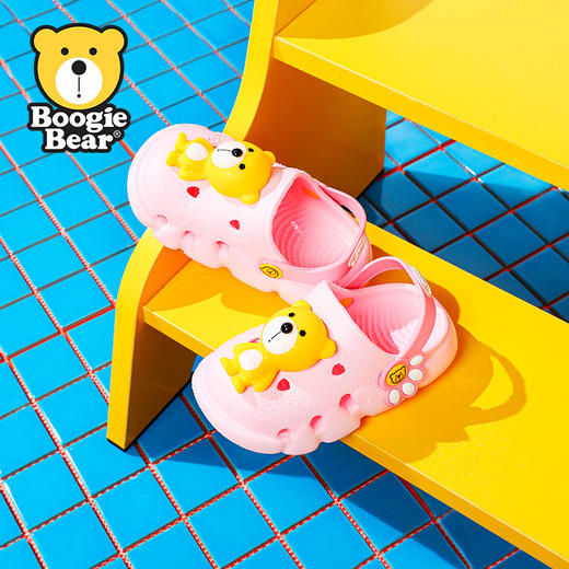 BOOGIEBEAR卜吉熊童鞋四季儿童拖鞋20-34 G6212901 商品图4