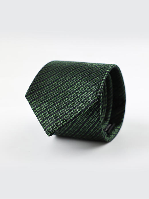 callisto绿色全桑蚕丝领带 FRCTE055C 商品图2