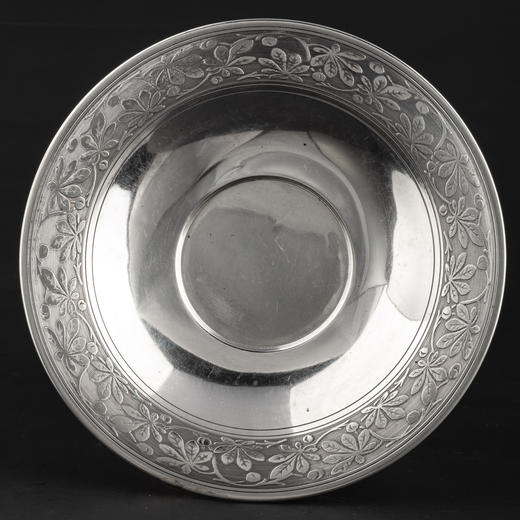 独角鹿西洋古董19世纪末20世纪初法国出品路易十六风格纯银咖啡杯碟茶杯碟套装 商品图2