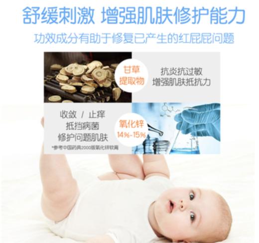 【官方自营】奚梦瑶推荐！PIGEON/贝亲婴儿屁屁护理软膏40g 商品图1