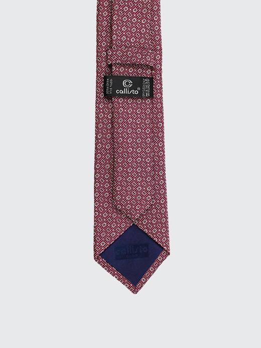 callisto红色全桑蚕丝领带 SSCTE005C 商品图2