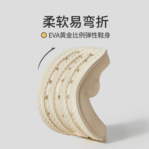 【旅行搭子】优调XT1028人字拖拖鞋 | 加厚弹性中底、舒适脚感、素色设计、简约大方时尚 商品图4