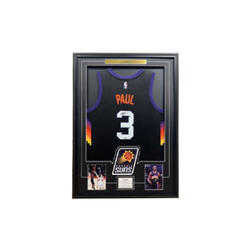 收藏系列 保罗 太阳队3号黑色 亲笔签名球衣 FA