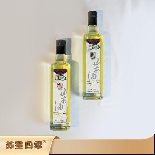【苏粮优选】禾为先有机山茶油500ml *2 商品图2