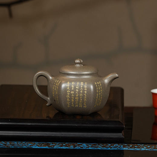 龙德堂陶艺 徐飞制 《六连先生》原矿青段 270cc 库存请咨询客服 商品图1