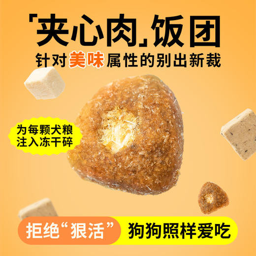 【99元任选8件】冻干夹心款狗粮 50g*4袋 商品图2
