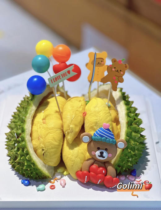 【预定】网红榴莲鲜果蛋糕 商品图1