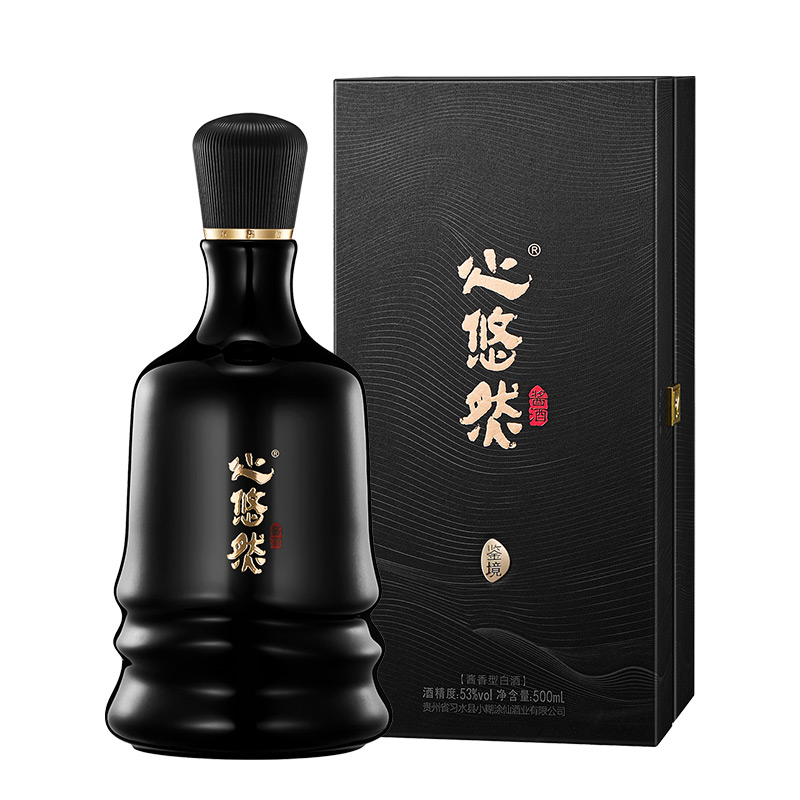 小糊涂仙（心悠然鉴）酱香型白酒53度白酒高端佳品待贵客赠良友收藏 53度500mL