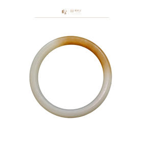 新疆国玉盟世玉和田玉糖羊脂玉手镯59圈口【带证书·顺丰物流】