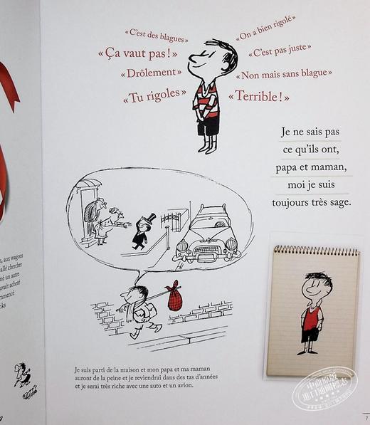 【中商原版】法语原版立体书 小淘气尼古拉 法文原版 Le grand livre du Petit Nicolas Rene Goscinny Sempe 绘本 商品图5