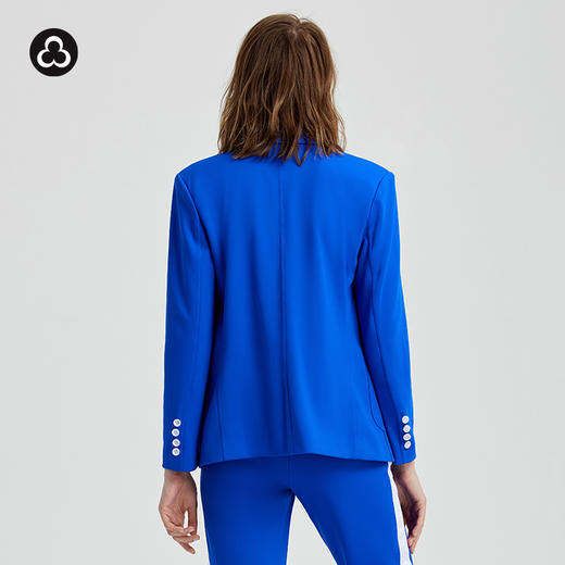 TITIKA ACTIVE瑜伽服免烫运动西装女柔软舒适易打理时尚蓝色外套23J31062 商品图2