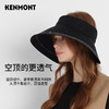 卡蒙亲子款防紫外线大檐遮脸护颈空顶太阳帽女扎马尾沙滩折叠遮阳防晒帽KM-6058 商品缩略图8