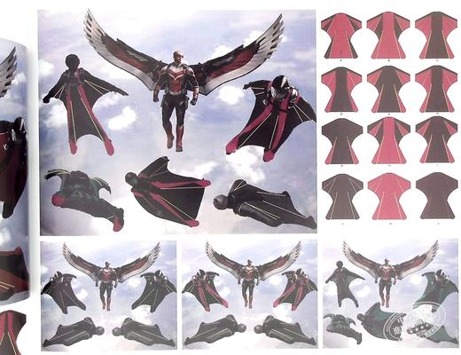 【中商原版】猎鹰与冬兵 漫威影视设定集 英文原版 Marvel S the Falcon and the Winter Soldier The Art of the Series Marvel 商品图6