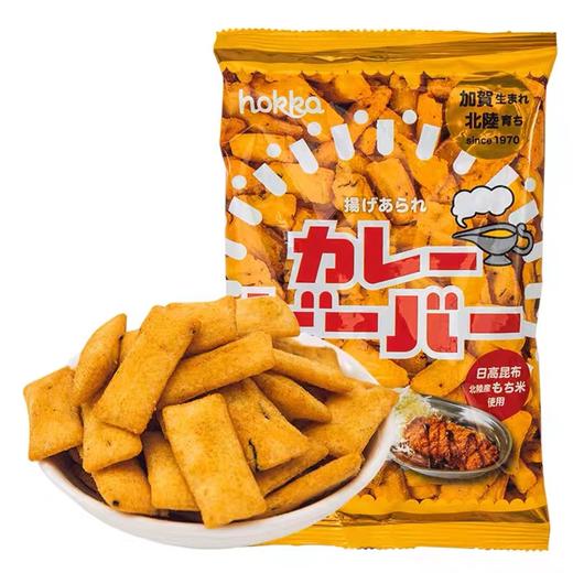 北陆制果毕巴白虾味/咖哩味醉脆米果 商品图1