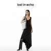 lost in echo设计师品牌不对称抽褶针织无袖显瘦气质连衣裙 商品缩略图4