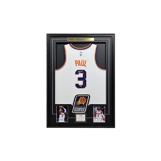 收藏系列 保罗 太阳队3号白色 亲笔签名球衣 FA 商品图0