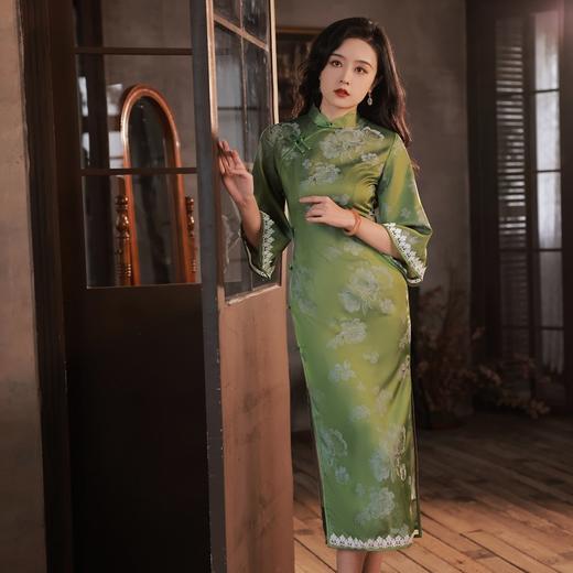 气质优雅温婉淑范，小清新倒大袖年轻款旗袍YG-2150 商品图5