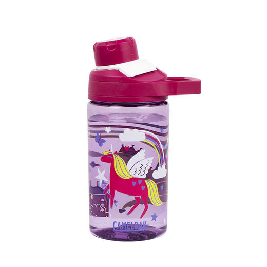 美国驼峰CamelBak 儿童直饮杯便携幼儿园卡通龙口单层水壶0.4L 商品图2