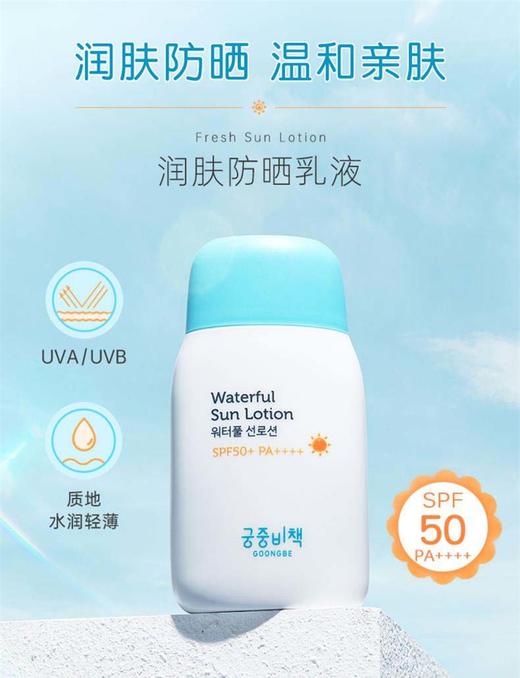 【中欧班列精选】韩国宫中秘策防晒乳液 /防晒棒/防晒气垫 原装进口宝宝专用脸部物理防晒 20g/80g/15gWHBX 商品图1
