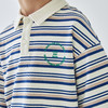 蓝汽水24夏季新款儿童条纹短袖Polo衫男童翻领质感百搭休闲上衣 商品缩略图2