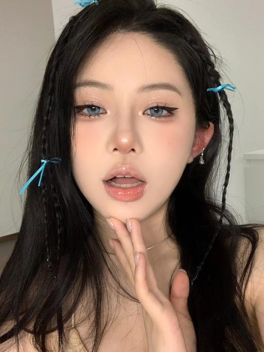 【日抛】apex blue 艾莎冰蓝Bollycon   | 中直径14.2 着色直径13.3 (同品牌多盒更划算，选款色板在详情页内）蓝色混血日抛 商品图8