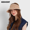 卡蒙网红空顶鸭舌草帽女夏天防紫外线海边遮阳凉帽可折叠防晒帽KM-6057 商品缩略图3