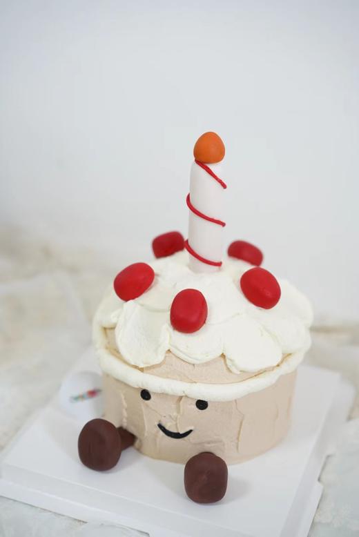 翻糖奶油蛋糕 ｜ 鲜果原味奶油 - 蜡烛人 商品图1