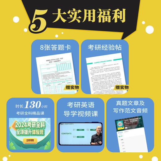 【新东方】2024四大名师讲真题 考研英语(一)历年真题详解：基础版 商品图1