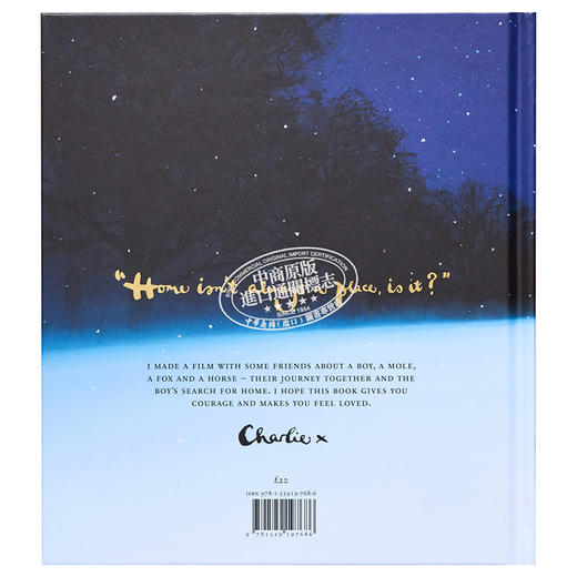 【中商原版】查理 麦凯西 男孩 鼹鼠 狐狸和马 动画故事 英文原版
动画短片幕后艺术设定 商品图2