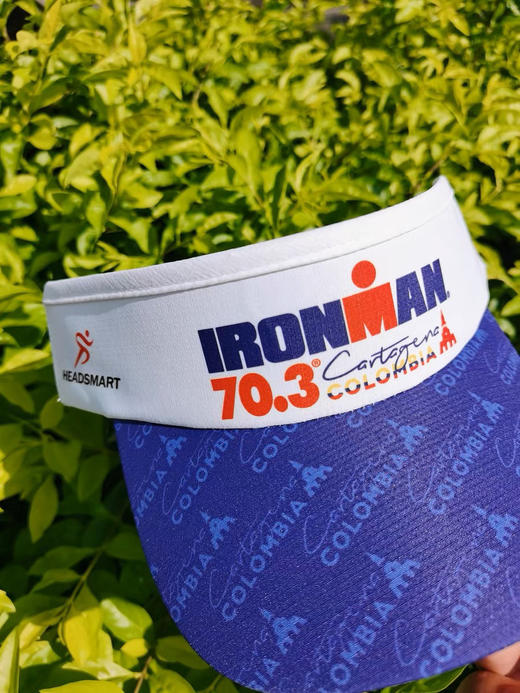 Ironman联名703空顶帽 官方正品 马拉松跑步帽 运动 速干吸汗透气防晒 商品图5