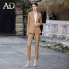 双排扣西装正装套装高端卡其色美业工作服 商品缩略图2