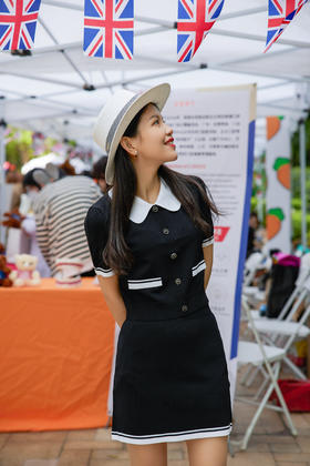 “英伦淑女”小香风套装