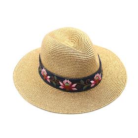 深山集市 手工编织凉帽