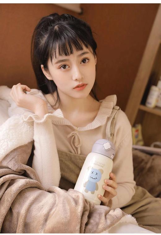 杯具熊四叶草儿童保温壶 商品图5